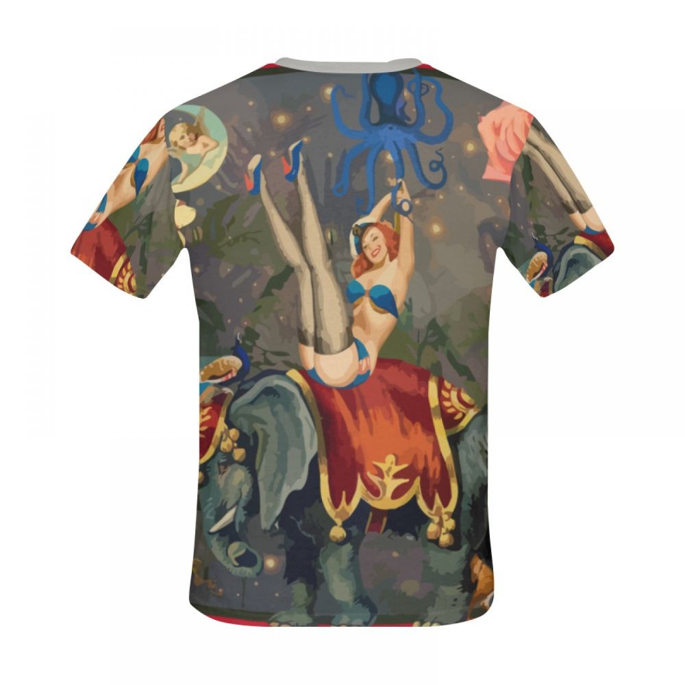 Camiseta Curta Masculino Arte Digital Joy World