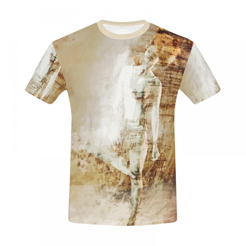 Camiseta Curta Masculino Arte Digital Urso Mulheres