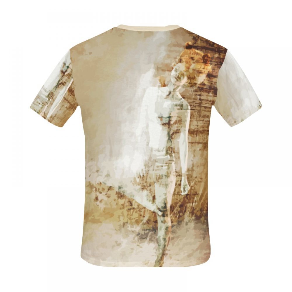 Camiseta Curta Masculino Arte Digital Urso Mulheres