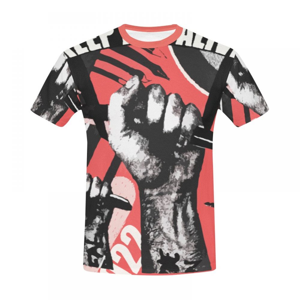 Camiseta Curta Masculino Luta De Arte Digital