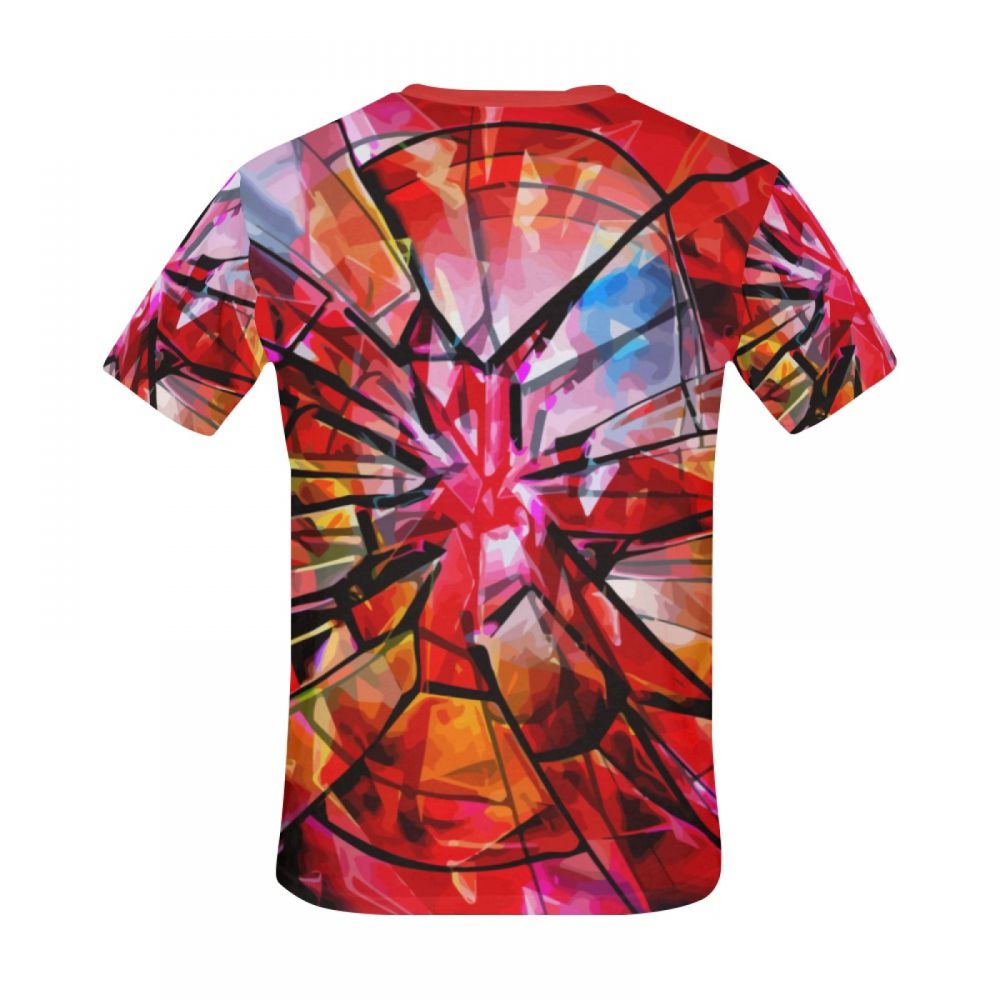 Camiseta Curta Masculino Arte Abstrata Alma Partida