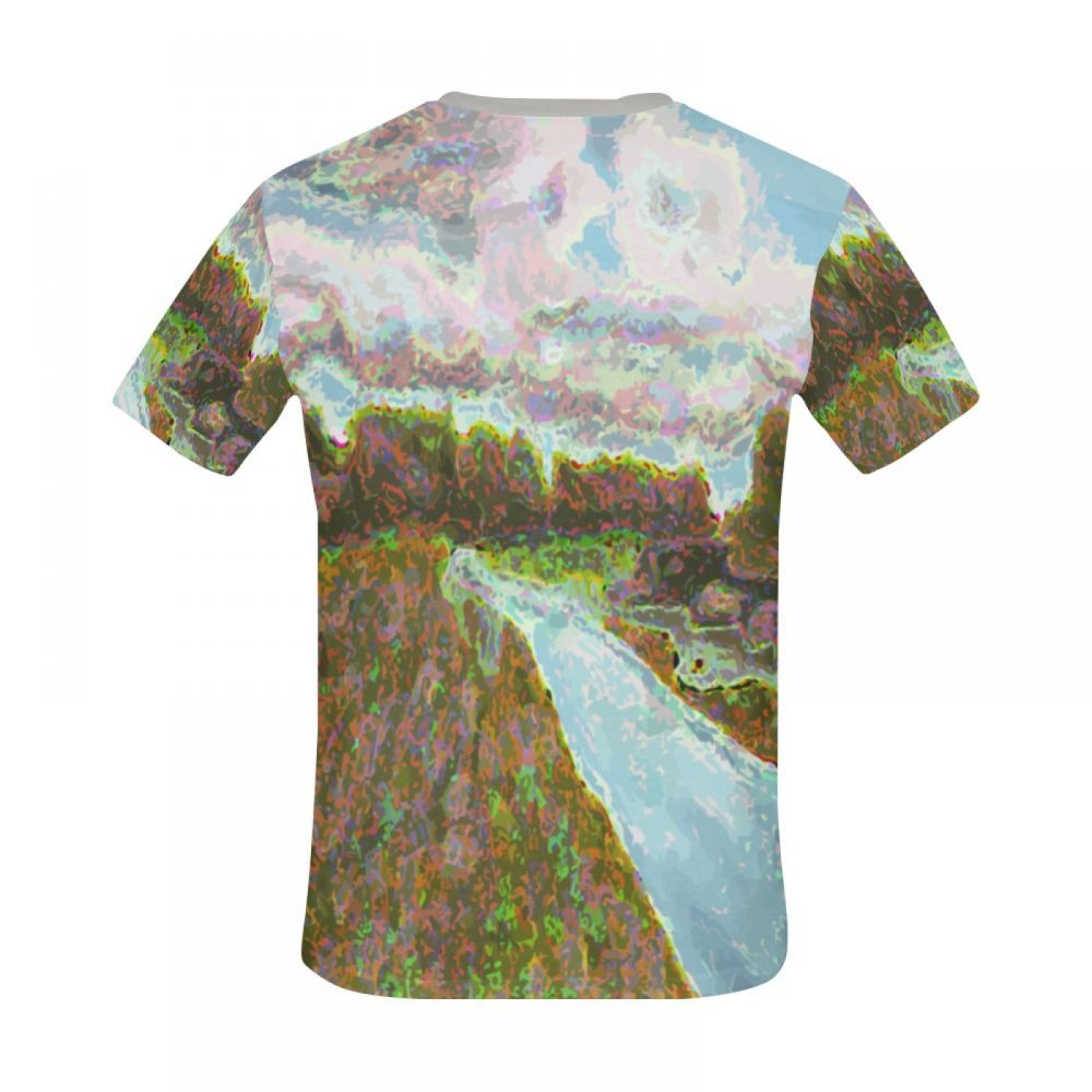 Camiseta Curta Masculino Street Art Village River