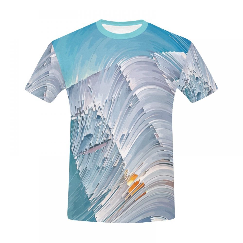 Camiseta Curta Masculino Concha Das Maldivas Arte Marinha