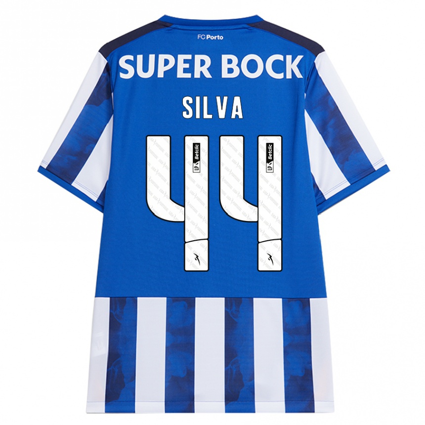 Criança Camisola Futebol Felipe Silva #44 Azul Azul Principal 2024/25