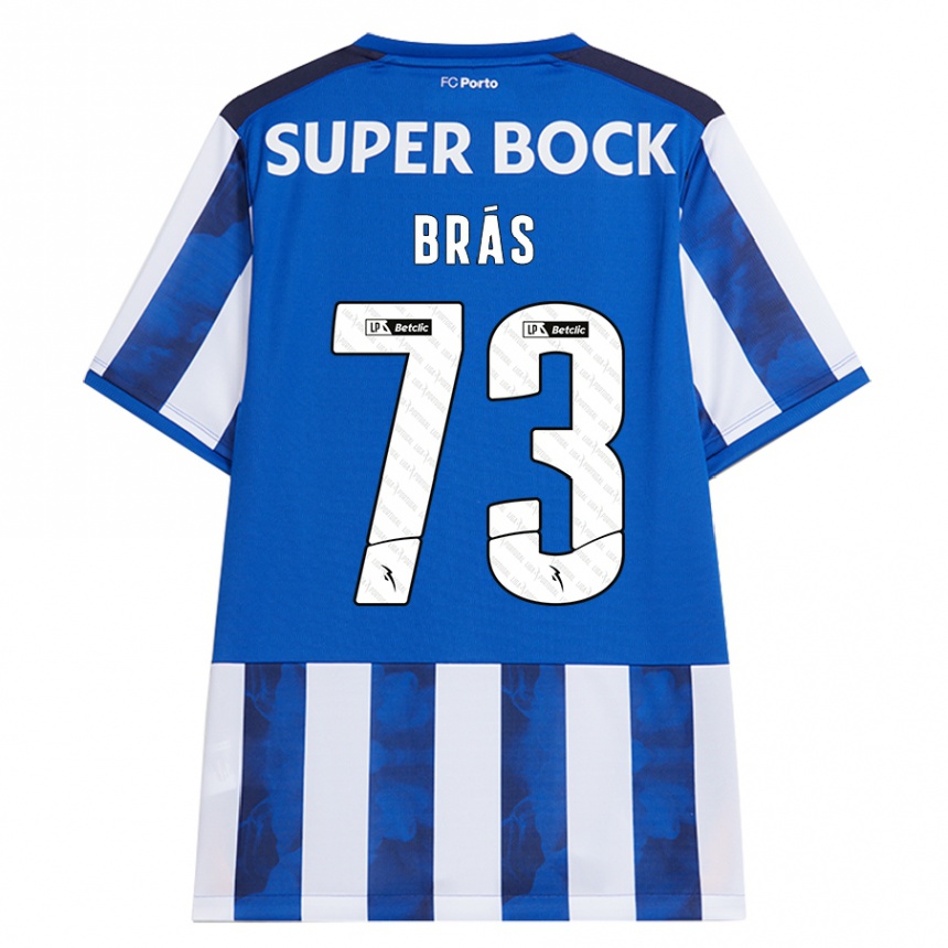 Criança Camisola Futebol Gabriel Brás #73 Azul Azul Principal 2024/25