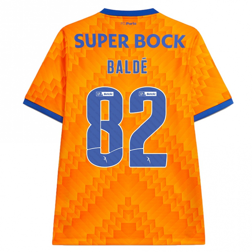 Criança Camisola Futebol Alfa Baldé #82 Laranja Alternativa 2024/25