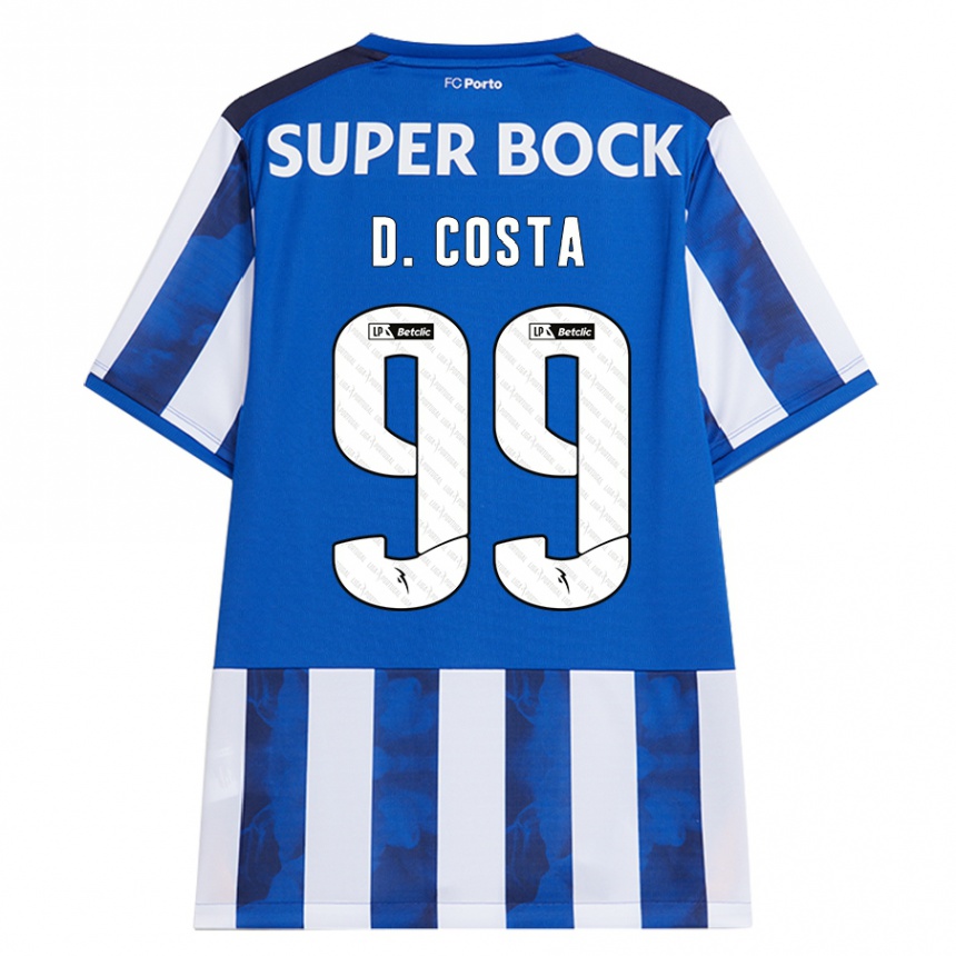 Homem Camisola Futebol Diogo Costa #99 Azul Azul Principal 2024/25