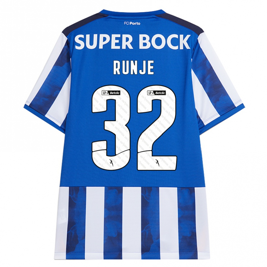 Homem Camisola Futebol Roko Runje #32 Azul Azul Principal 2024/25