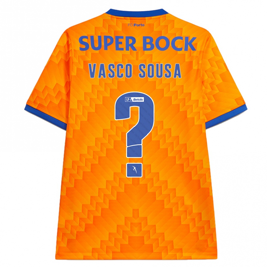 Homem Camisola Futebol Vasco Sousa #0 Laranja Alternativa 2024/25