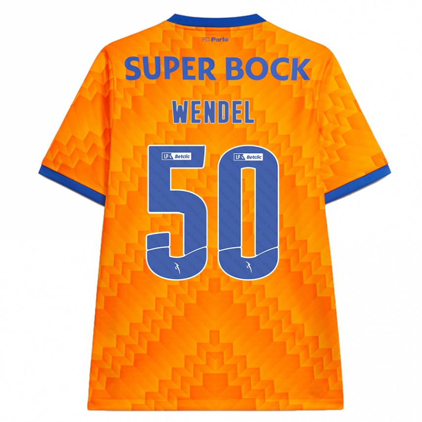 Mulher Camisola Futebol Wendel #50 Laranja Alternativa 2024/25